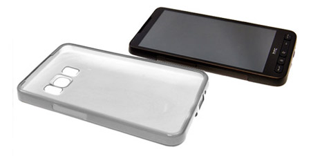 Coque HTC HD2 FlexiShield Plus - Blanche