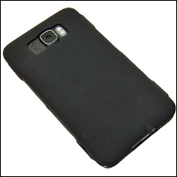 Coque HTC HD2 ToughGuard - Noire de dos
