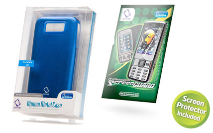 Capdase Alumor Metal Case For The Nokia E63 - Blue