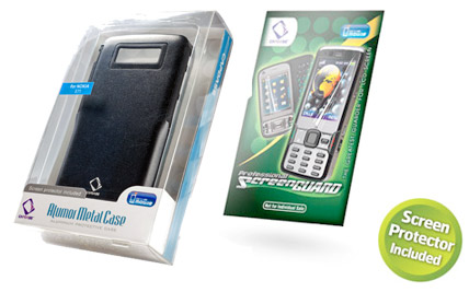 Capdase Alumor Metal Case For The Nokia E71 - Black
