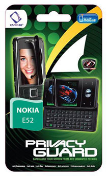 Protection d'écran Nokia E52 Capdase Privacy Guard