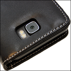 Executive Leather Book Case - HTC HD2