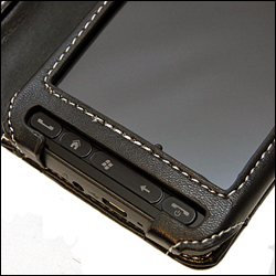 Executive Leather Book Case - HTC HD2