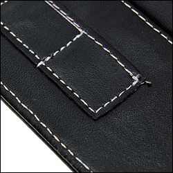 Nokia X6 Leather Wallet Case - Black