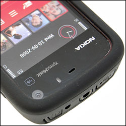 Nokia Silicone Cover CC-1003 for Nokia 5230 - Black
