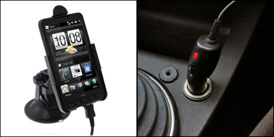 Chargeur du Pack voiture HTC HD2
