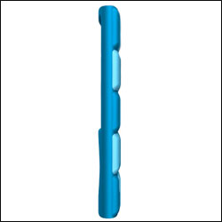 Coque iPod Nano 5G SwitchEasy Cubes - Bleue (profil)