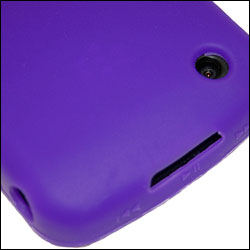 BlackBerry 8520 Curve Silicone Case - Purple