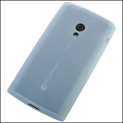 Coque Silicone Sony Ericsson X10 - Ice vue de dos