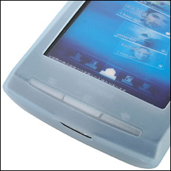 Coque Silicone Sony Ericsson X10 - Ice vue sur touches