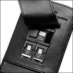 Capdase Classic Leather Flip Case for Samsung Genio
