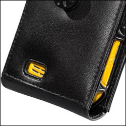 Capdase Classic Leather Flip Case for Samsung Genio