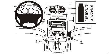 Brodit ProClip Angled Mount for Mercedes Benz CLK-Class 02-10