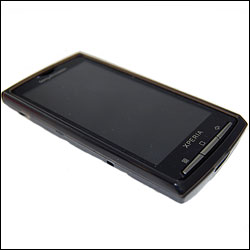 Coque Flexishield Noire pour Sony Ericsson Xperia X10