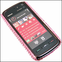 Nokia 5230 Diamante Back Cover - Pink