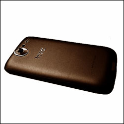 Genuine HTC Desire Replacement Back Cover - Brown