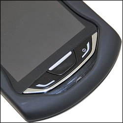 Coque ToughGuard pour Player Star 2 - Noire vue sur les touches