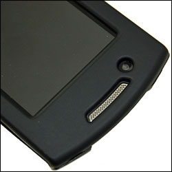 Coque ToughGuard pour Player Star 2 - Noire vue sur le haut parleur