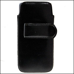 Housse Sena Elega pour Samsung Wave avec clip ceinture pivotant