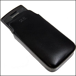 Housse Sena Elega pour Samsung Wave vue de dessus