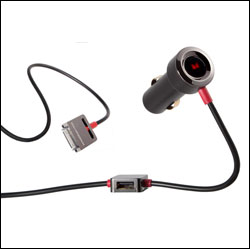 Chargeur Voiture Monster iCar 800 pour iPod / iPhone