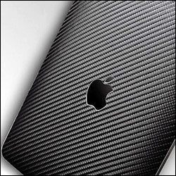SGP Premium Protective Cover Skin for Apple iPad - Carbon