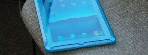 Housse iPad Hard Candy Sleek Skin - Bleue (général)