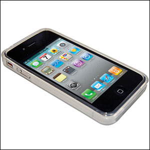 Coque FlexiShield pour iPhone 4 couleur Transparente