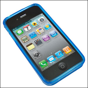 FlexiShield Skin For iPhone 4 - Blue