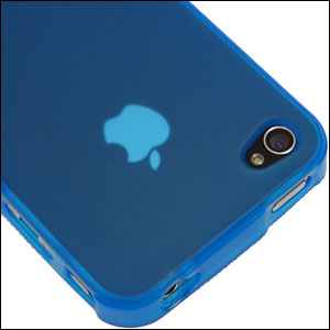 FlexiShield Skin For iPhone 4 - Blue