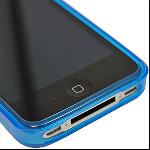 FlexiShield Skin For iPhone 4 - Blue