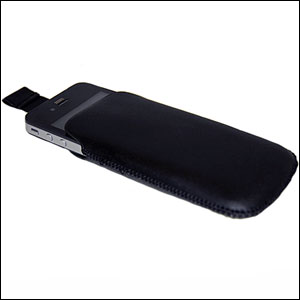 Slim Line Leather Pull Case - iPhone 4