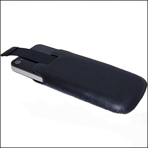 Slim Line Leather Pull Case - iPhone 4
