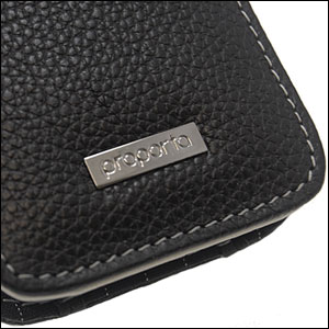 Funda cuero Alu iPhone 4S / iPhone 4 - Black