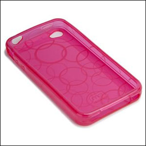 Coque Case-Mate Gelli pour iPhone 4 - Rose vue de haut