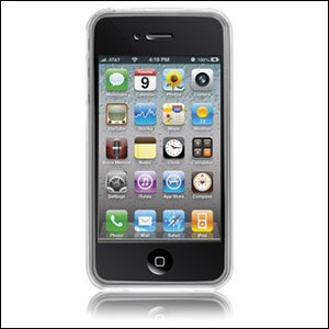 Case-Mate Gelli For iPhone 4 - Check-Mate Clear