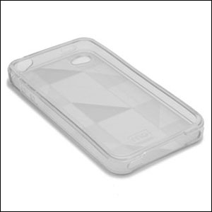 Case-Mate Gelli For iPhone 4 - Check-Mate Clear