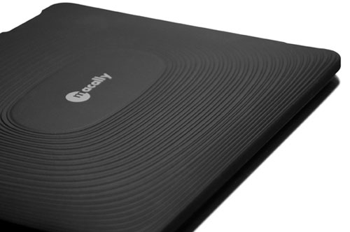 Macally mSuit silicone protective case for ipad - black