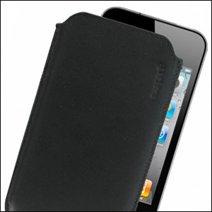 Housse en cuir iPhone 4S / 4 Exspect Luxury Slip - Noire