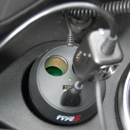 Type S Universal Car USB/DC Power Port