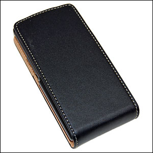 Protec Executive Leather Flip Case - Samsung Wave