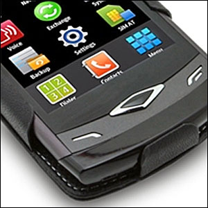 Tuff Luv Leather Case for Samsung Wave