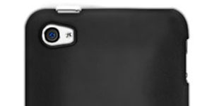 Seidio Innocase II Surface in Schwarz für Apple iPhone 4