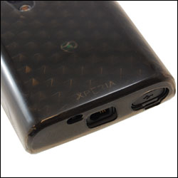 Flexishield Skin For Sony Ericsson Xperia X10 Mini - Black
