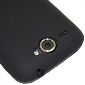 Silicone Case For HTC Wildfire - Black