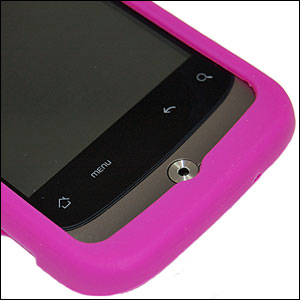 Silicone Case For HTC Wildfire - Pink