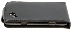 Housse Flip Samsung Wave - Noire