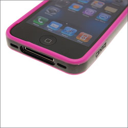 Coque iPhone 4 The Band couleur Noire/Rose