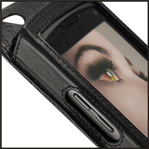 Noreve Tradition A Leather Case for Samsung Wave - Black