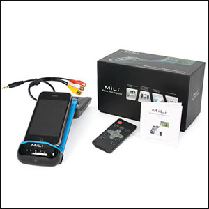 MiLi Pico Power Projector For iPhone / iPod - Black